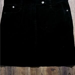 LOFT Black Mini Skirt